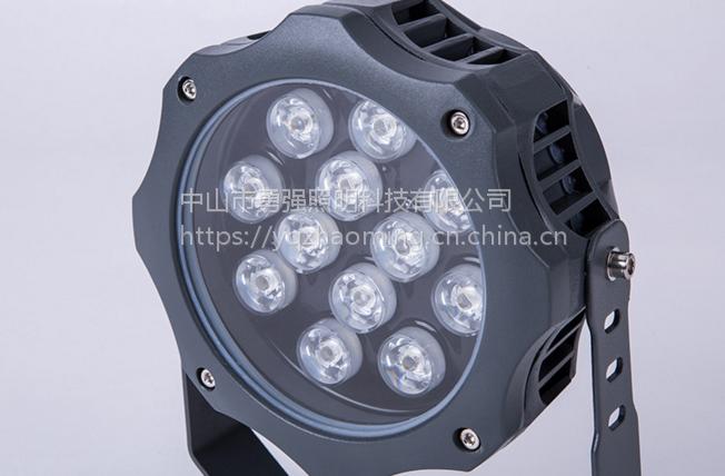 led新款投光灯/厂家直销批发户外亮化工程灯具/超高亮度防水好12w投射